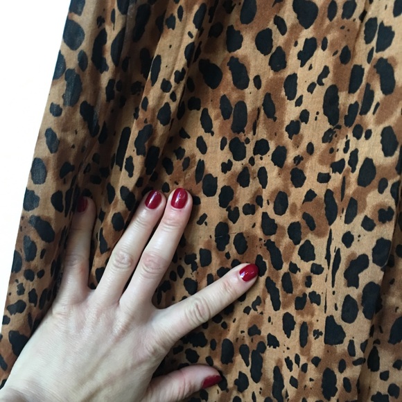 ✴️SOLD✴️ Spell Saphari Gown Leopard Duster Small - Picture 5 of 8